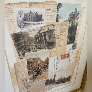 London Brass Framed Wall Art Decor